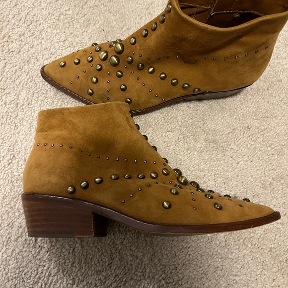 1 State Studded Suede Booties - Picture 3 of 6